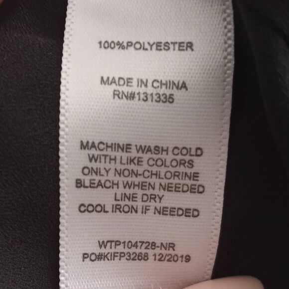 Socialite Black Floral Scallop Cami Sz.XL EUC - Picture 6 of 6